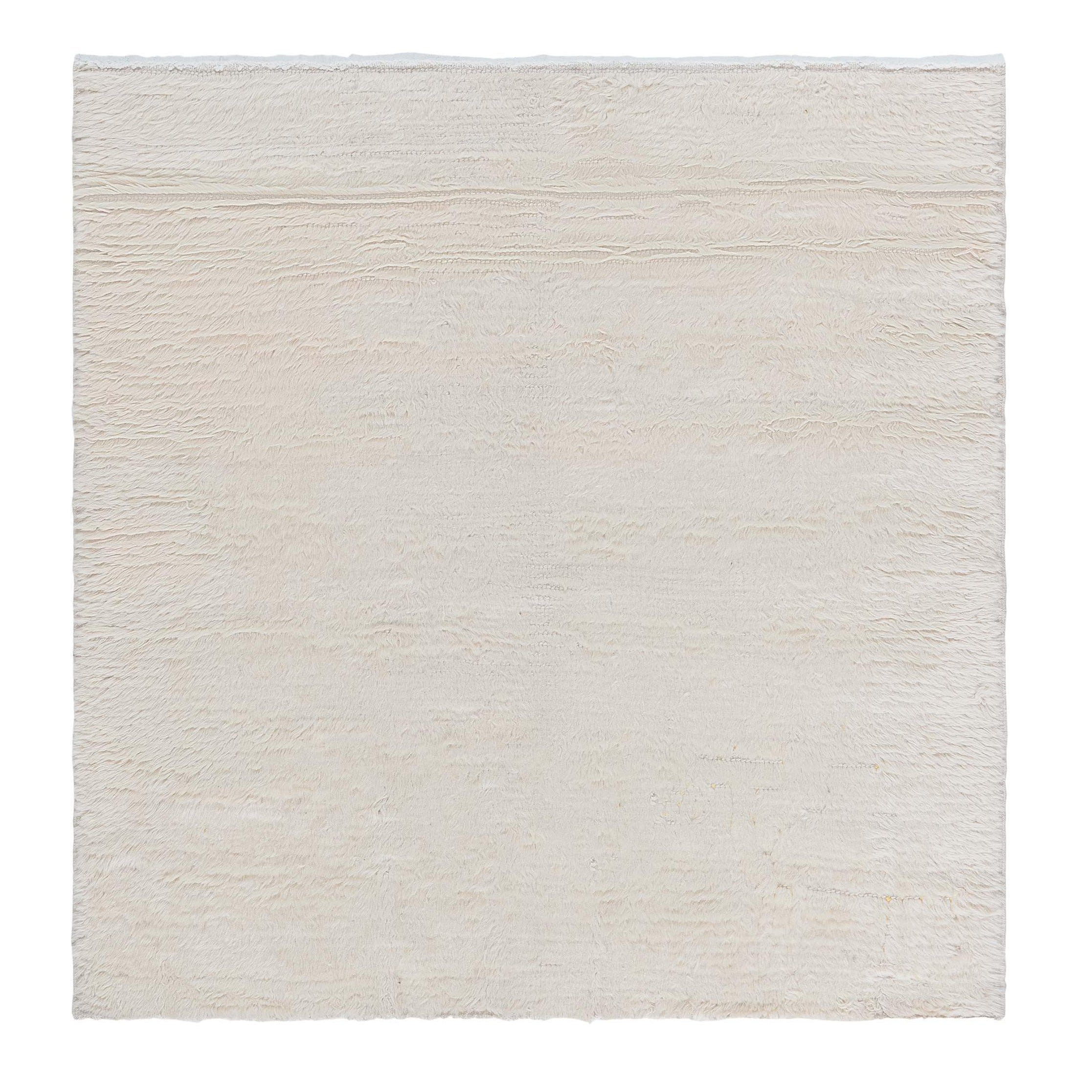 Doris Leslie Blauer Vintage Tulu-Teppich
