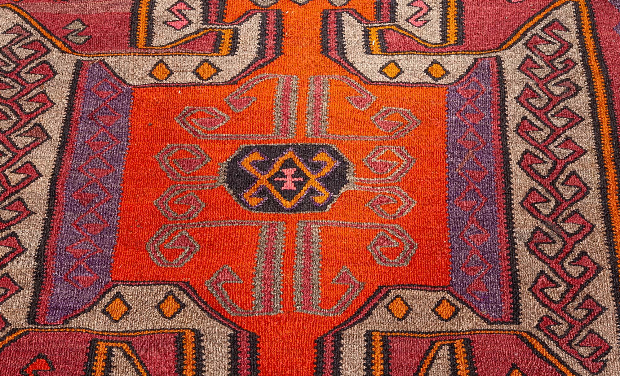 Tapis Kilim turc vintage Doris Leslie Blau Bon état - En vente à New York, NY