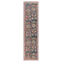 Doris Leslie Blau Vintage Turkish Oushak Fragment Runner Rug