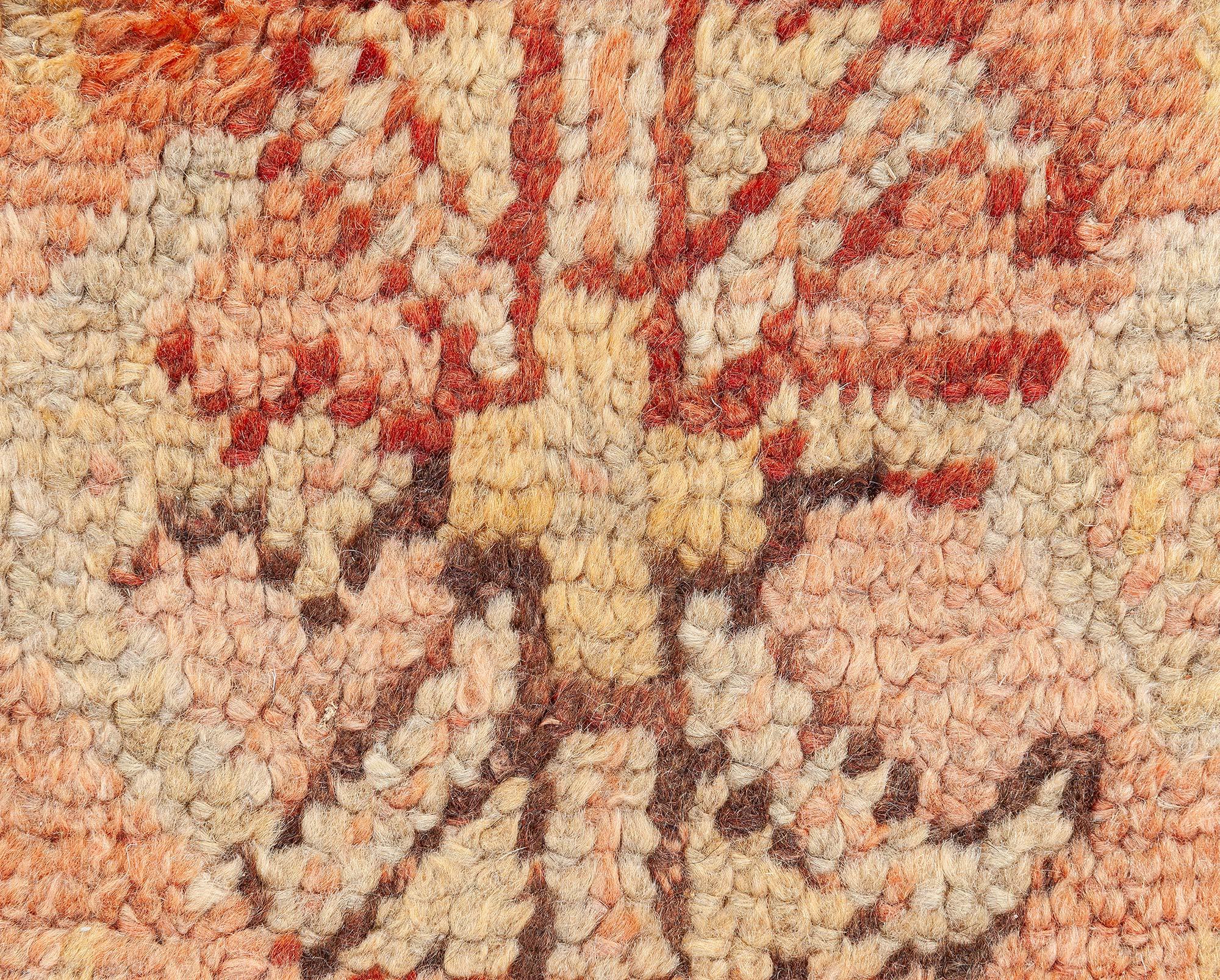 Antique Turkish Oushak Rug
Size: 8'9