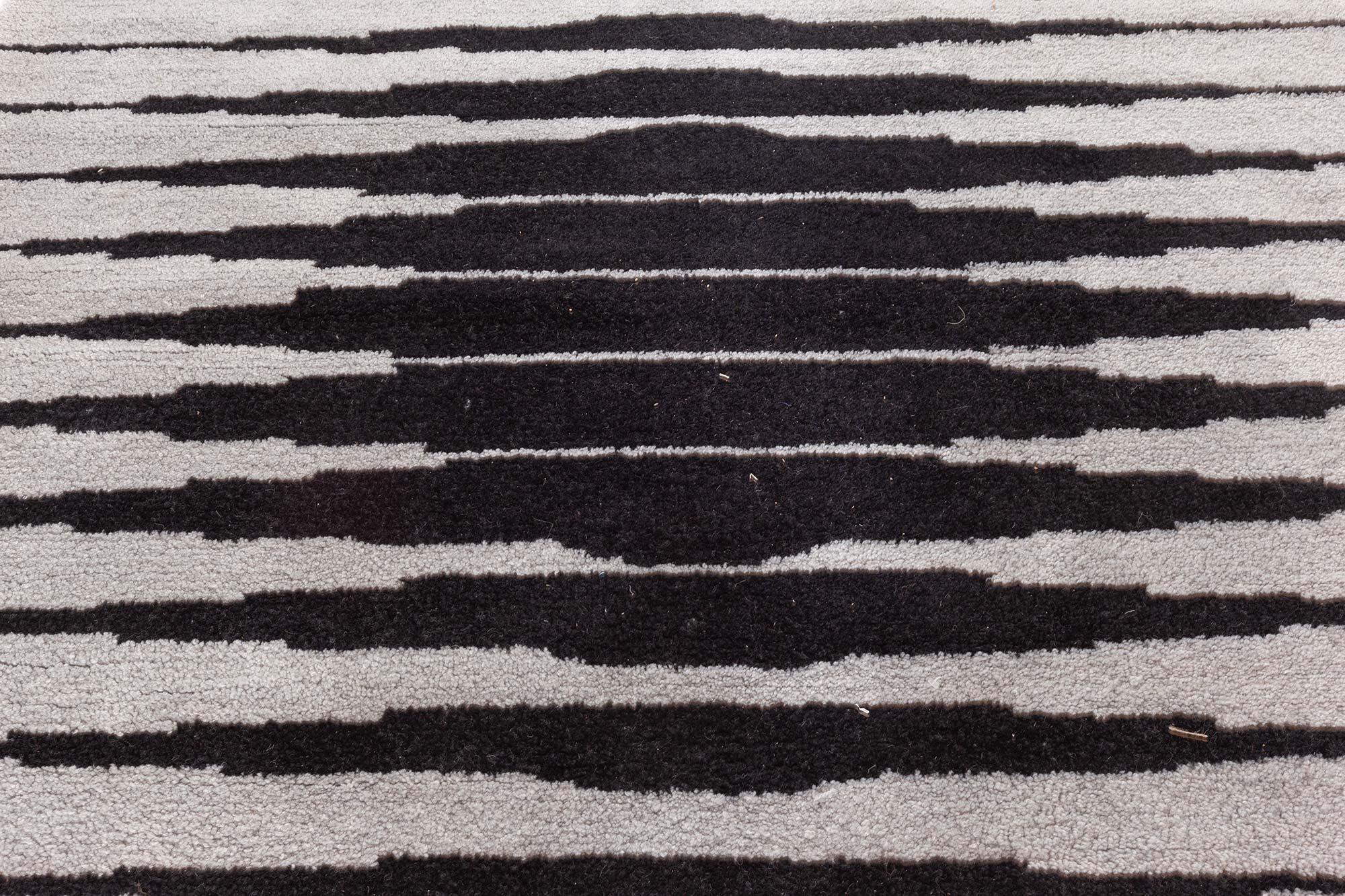 French Doris Leslie Blau Vintage Vasarely Rug by Victor Vasarely Capella-4 For Sale