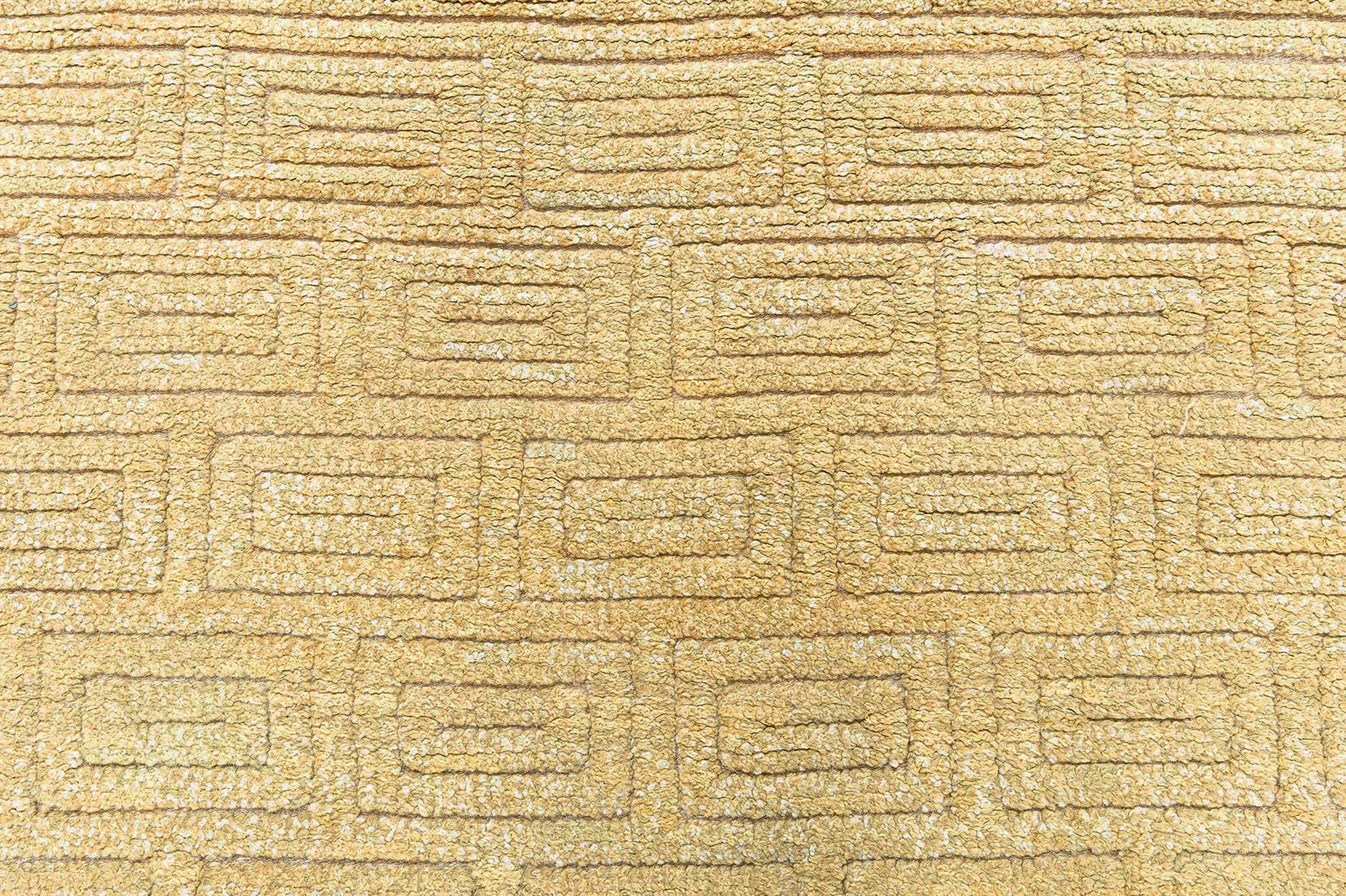 Suédois Doris Leslie Blau, demi-pièce suédoise jaune vintage par Elsa Gullberg en vente