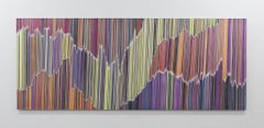 BL-AD No.15 de Doris Marten - Peinture abstraite, minimaliste, couleurs vives