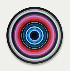 FPE Edition No. 5 (E) de Doris Marten - Huile sur vinyle, musique, rose, Vivid, ligne