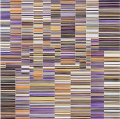 Layer No.14 von Doris Marten - Abstrakter Minimalismus, farbige Malerei