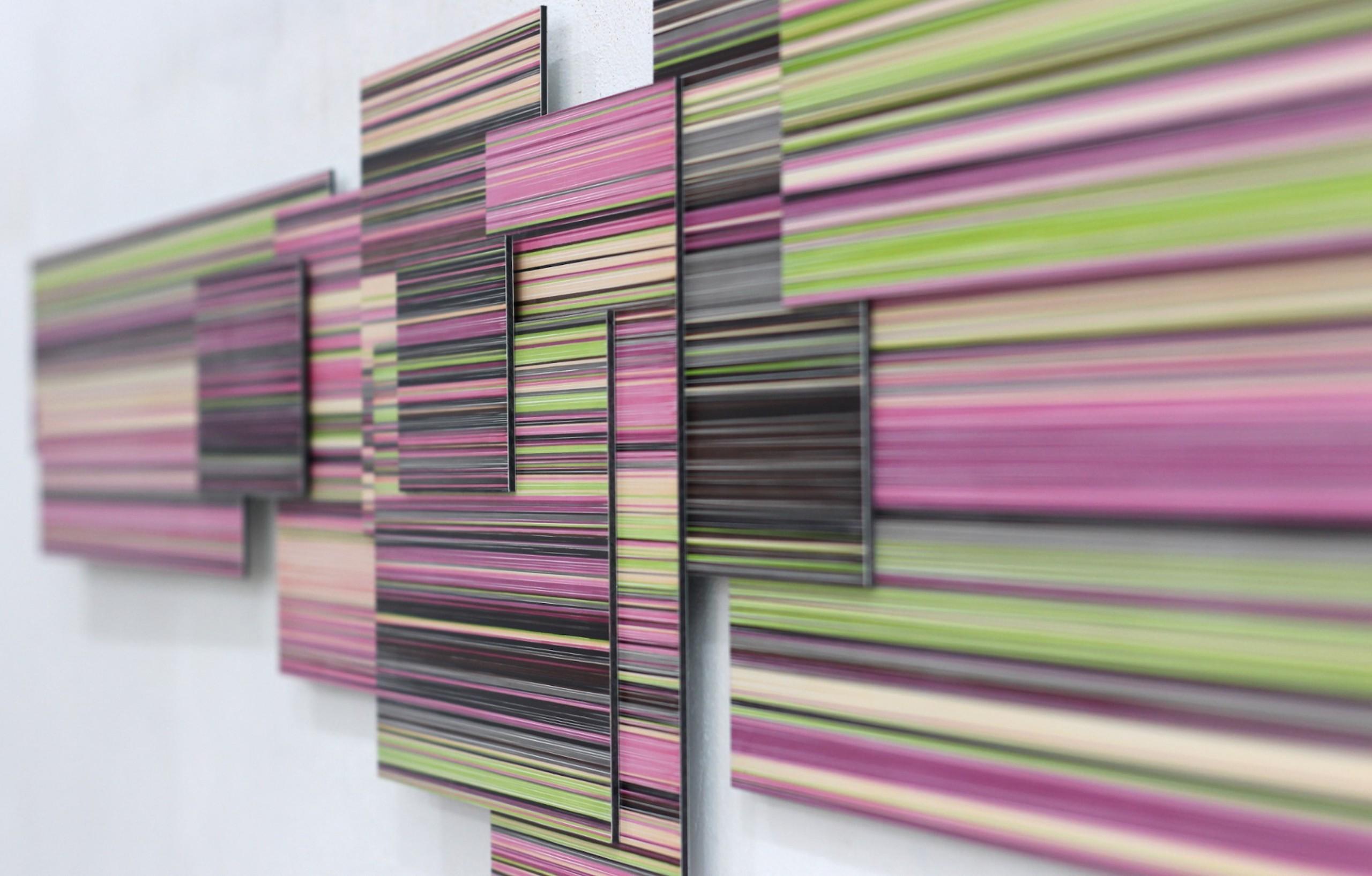 Layers Object No. 17 von Doris Marten - 3D-Gemälde, abstrakt, minimalistisch im Angebot 2
