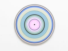 Pale Edition No.01 (Sound & Vision series) - Abstract painting on vinyl