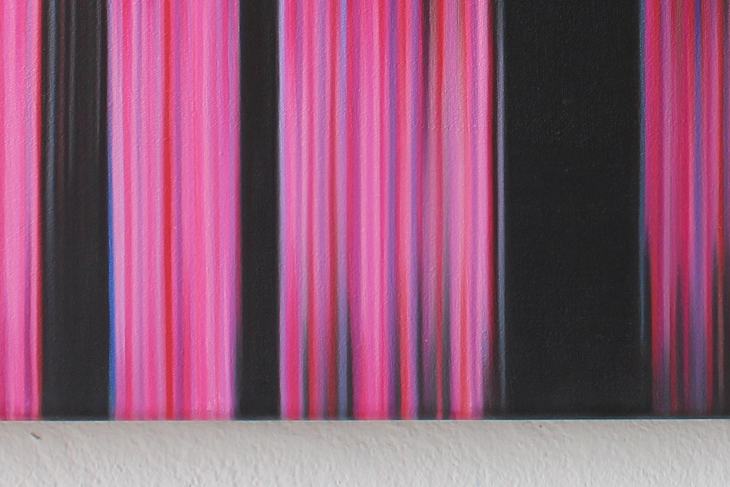 Pink Painting (Figure No.1) by Doris Marten - Large abstract painting For Sale 2