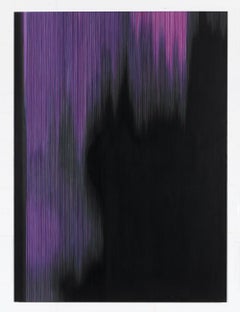 Pink Painting (Figure No.3) by Doris Marten - Abstract painting, dark tones