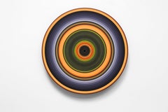 Rainy Days and Autumn Leafs No. 74 by Doris Marten - Oil on vinyl, music