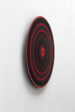 Red Hot Chili Peppers No. 48 di Doris Marten - Olio su vinile, musica, vivido, nero