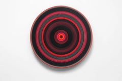 Red Hot Chili Peppers No. 48 von Doris Marten - Öl auf Vinyl, Musik, Vivid, Schwarz