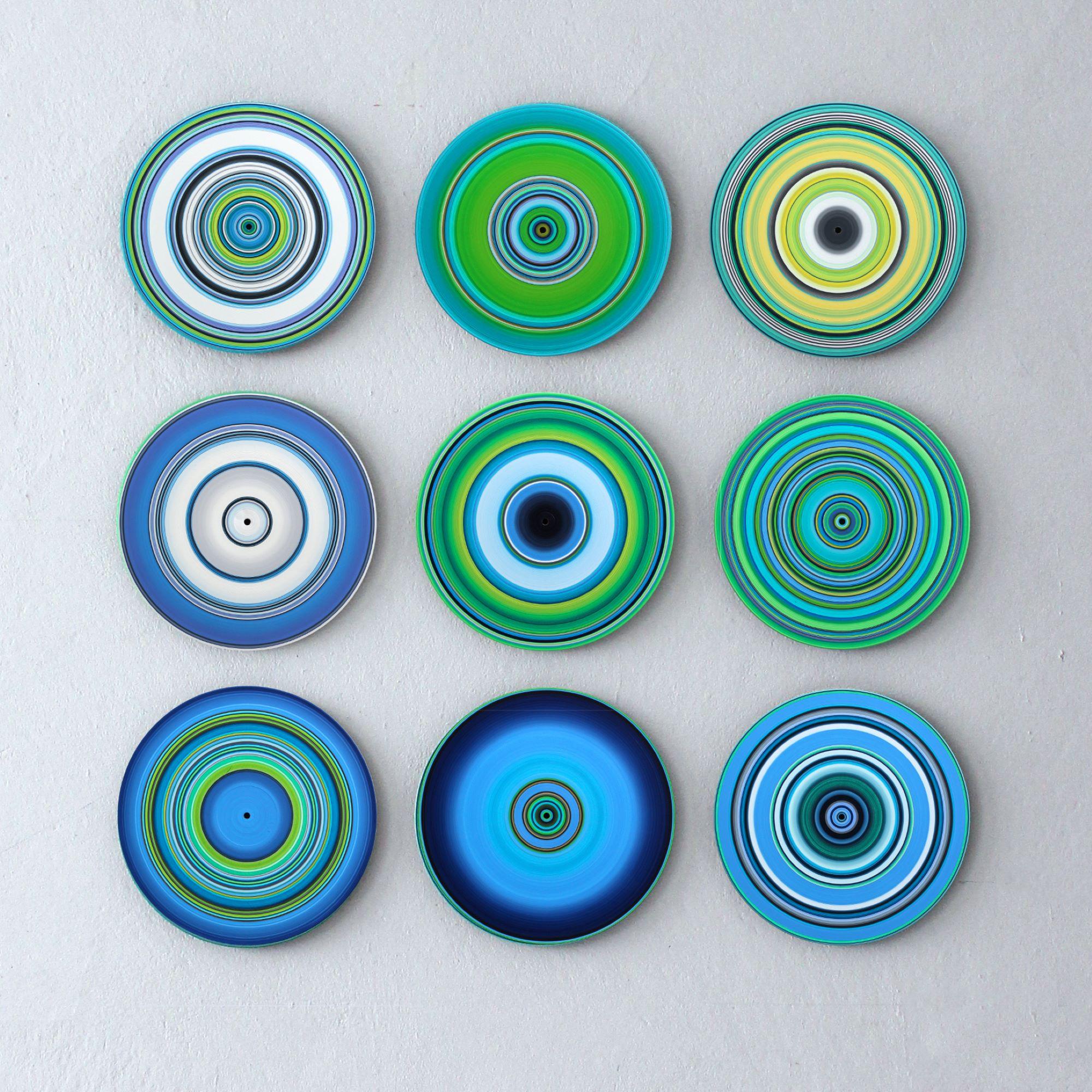 SUONO E VISIONE - Budgies di Doris Marten - Installazione su vinile in vendita 1