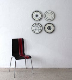 SOUND AND VISION – White Quartet by Doris Marten - Installation, black & white