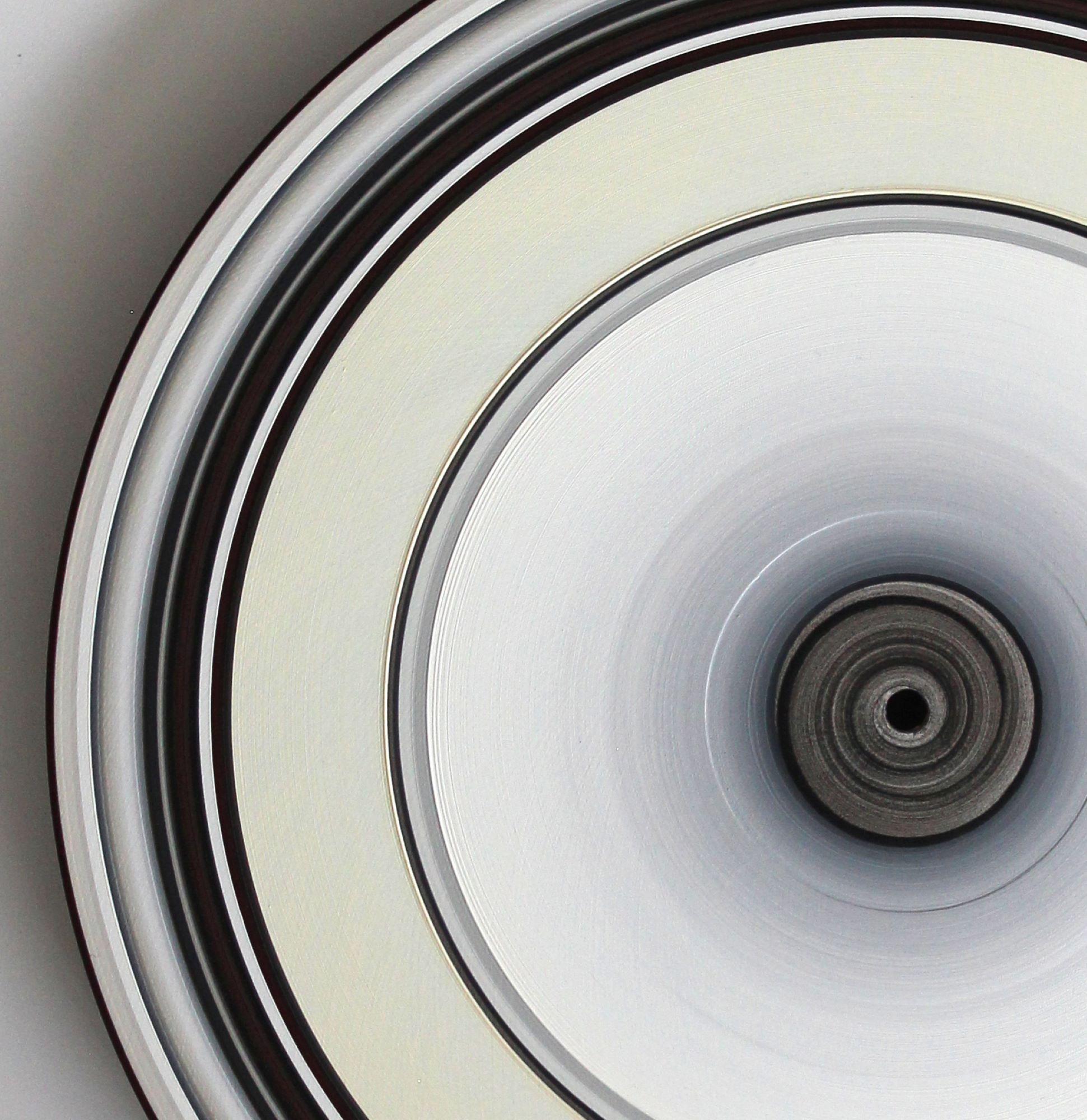 SOUND AND VISION – White Quartet by Doris Marten - Installation, black & white For Sale 3