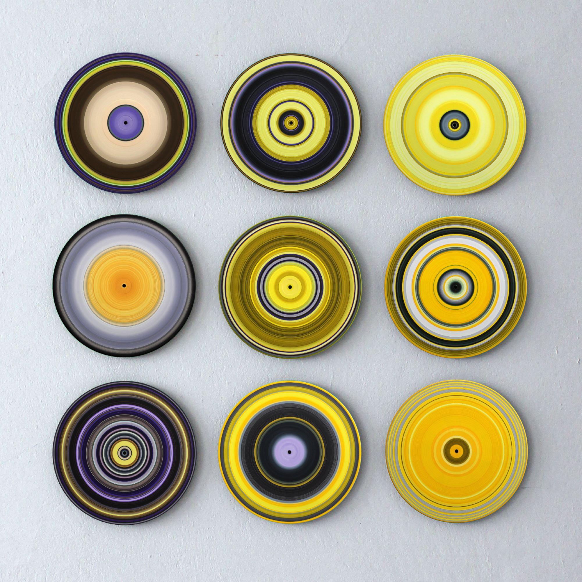 TON UND SEHEN - Du nanntest mich mellow yellow B von Doris Marten - Installation im Angebot 1