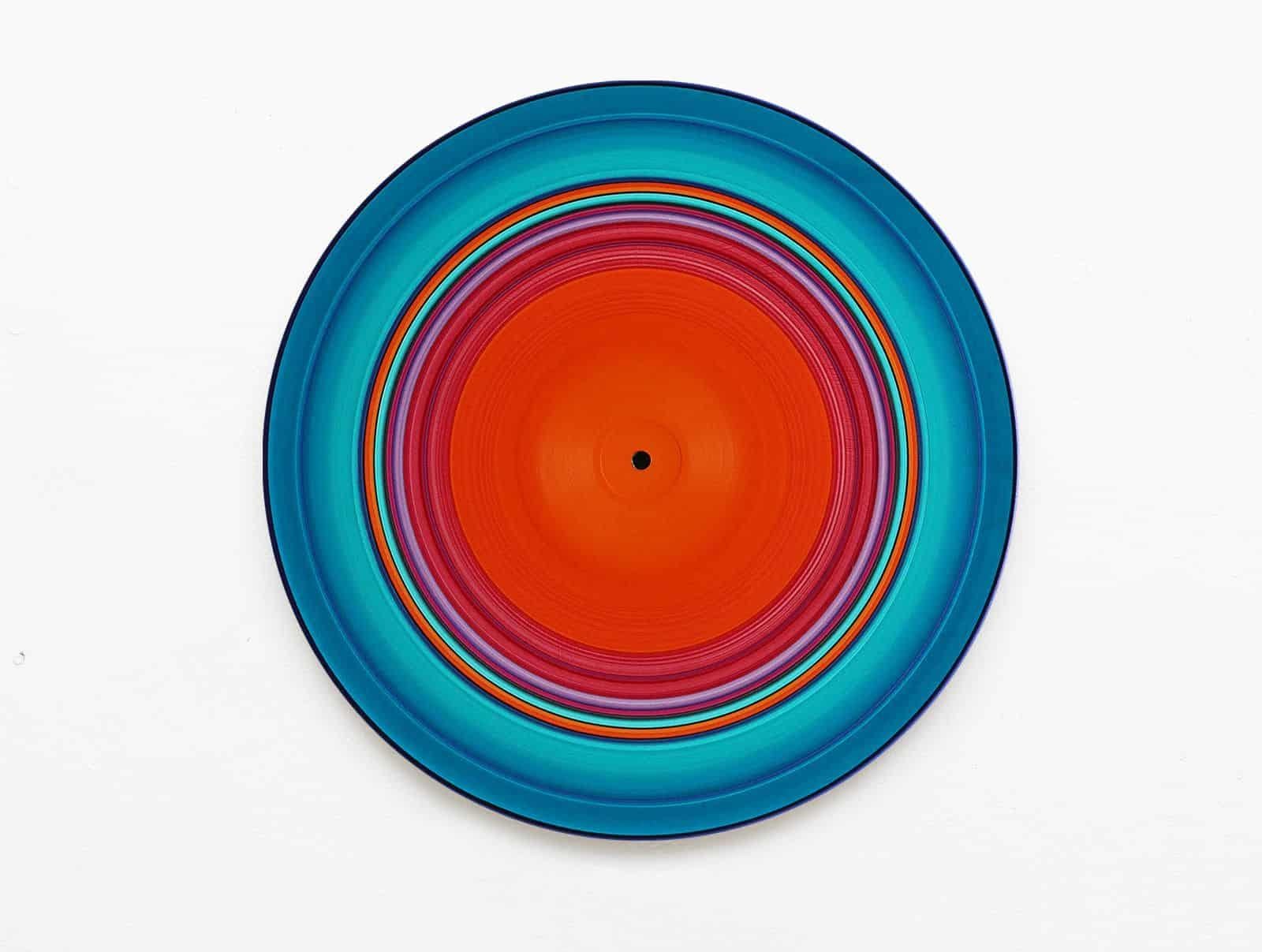 Turquoise Edition No.12, is a unique oil on vinyl painting by German contemporary artist Doris Marten, dimensions are 30 cm x 30 cm (11.8 × 11.8 in).
The artwork is signed, sold unframed and comes with a certificate of authenticity.

This artwork is