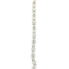 Doris Panos Bracelet en or blanc 18 carats avec 2,62 carats de diamants