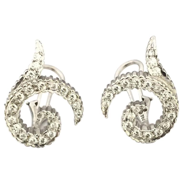 Doris Panos Ladies Diamond Earring ER193WG For Sale