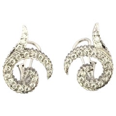 Doris Panos Boucles d'oreilles en diamants pour femmes ER193WG