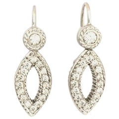 Doris Panos Boucles d'oreilles en diamants pour femmes ER209WG