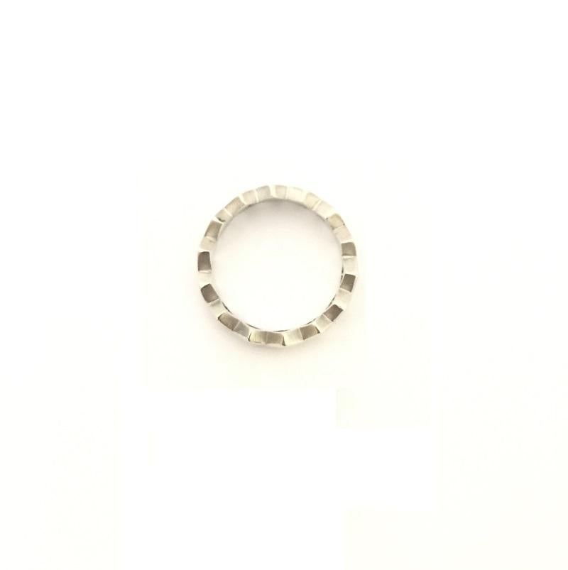 Doris Panos Prinzessinnenschliff Diamantband R786WG im Angebot 1