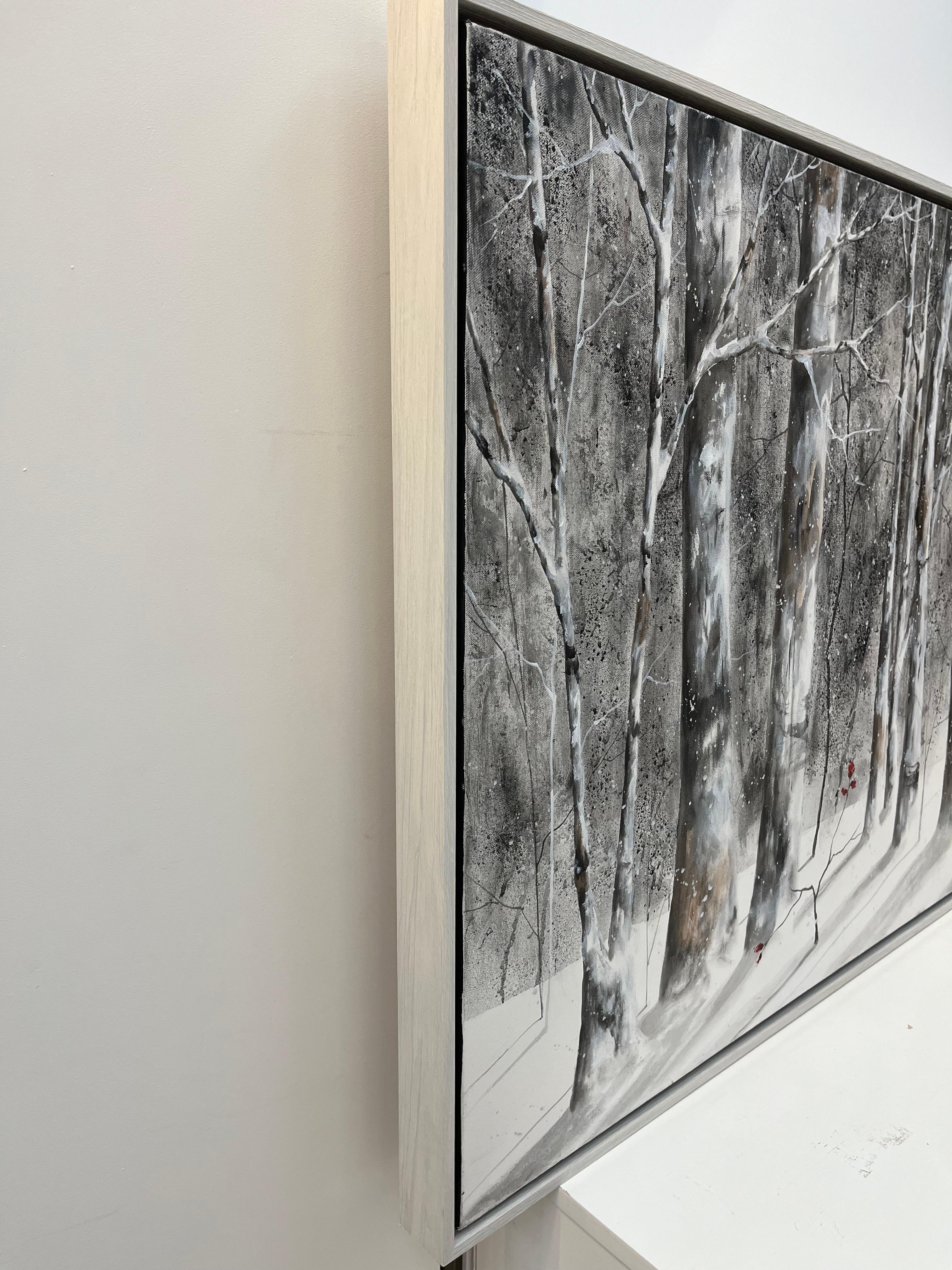 Bouleaux - Painting de Doris Pontieri