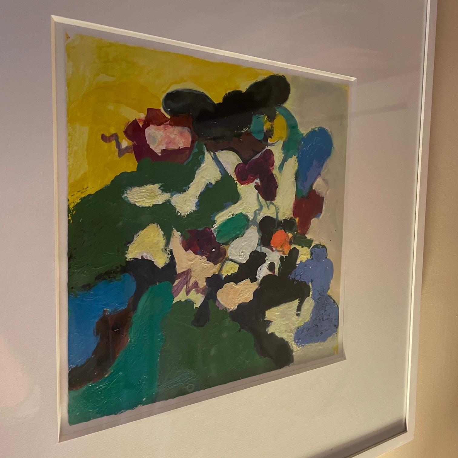 Doris Staffel (American, 1921-2013) Twilight Language Oil Painting Rothko Pupil For Sale 10