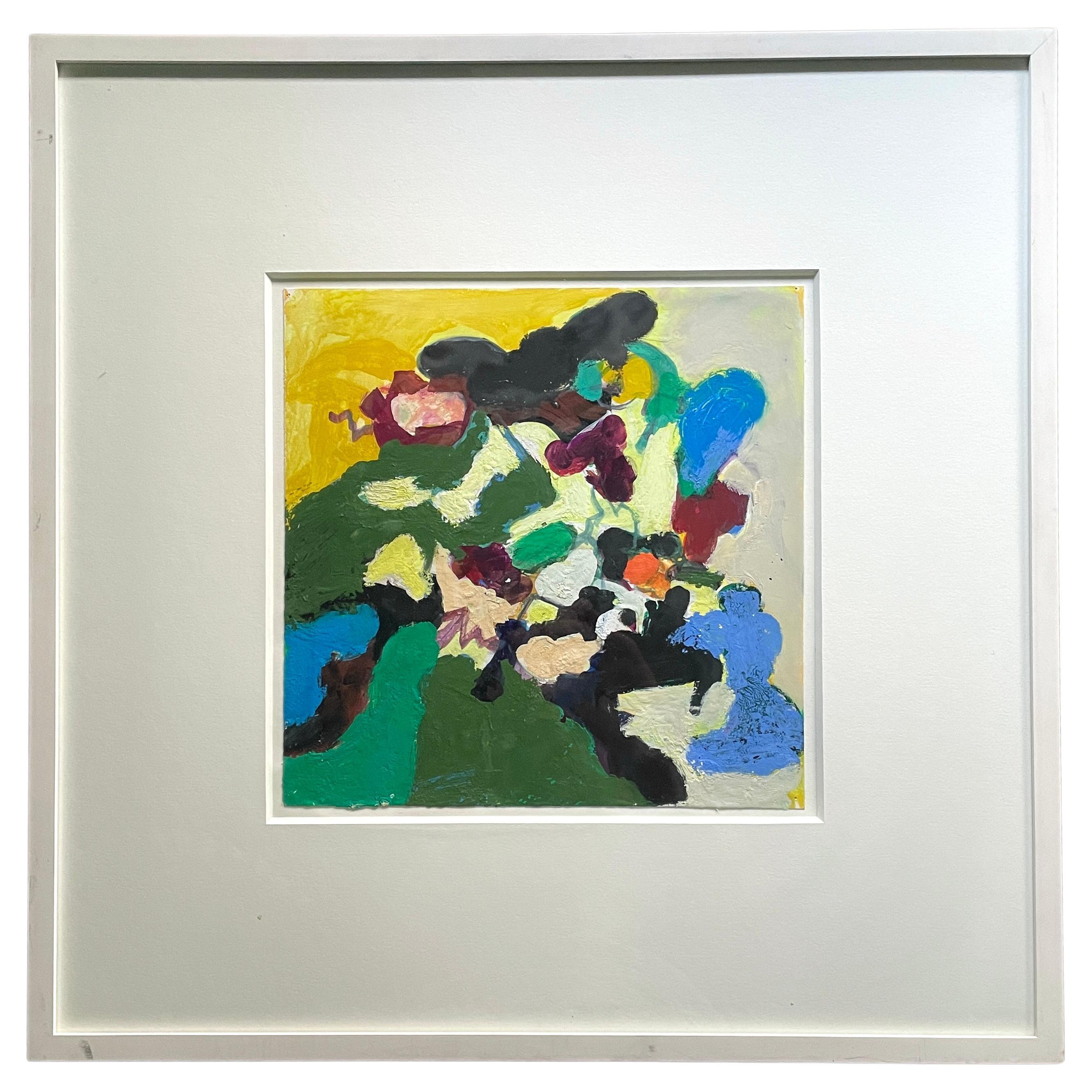 Doris Staffel (American, 1921-2013) Twilight Language Oil Painting Rothko Pupil For Sale