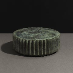 Doris Tuscan Green Patina Bronze Low Coffee Table by Fred and Juul