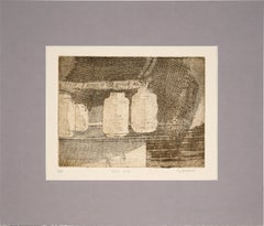 "Still Life" - Etching in Ink on Paper (Artist's Proof)