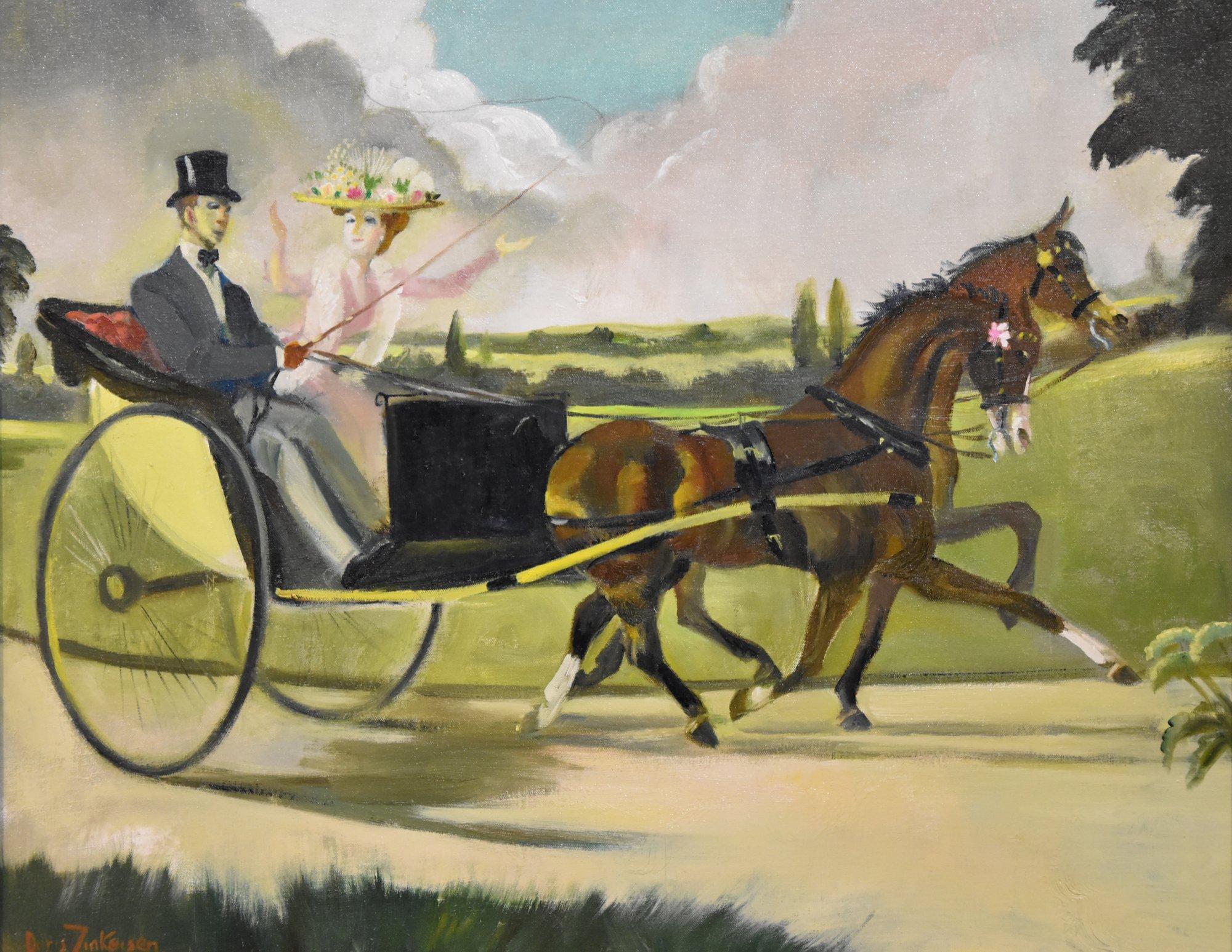 Pittura ad olio di Doris Zinkeisen 