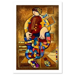 "Merry Violin" Limited Edition Serigraph