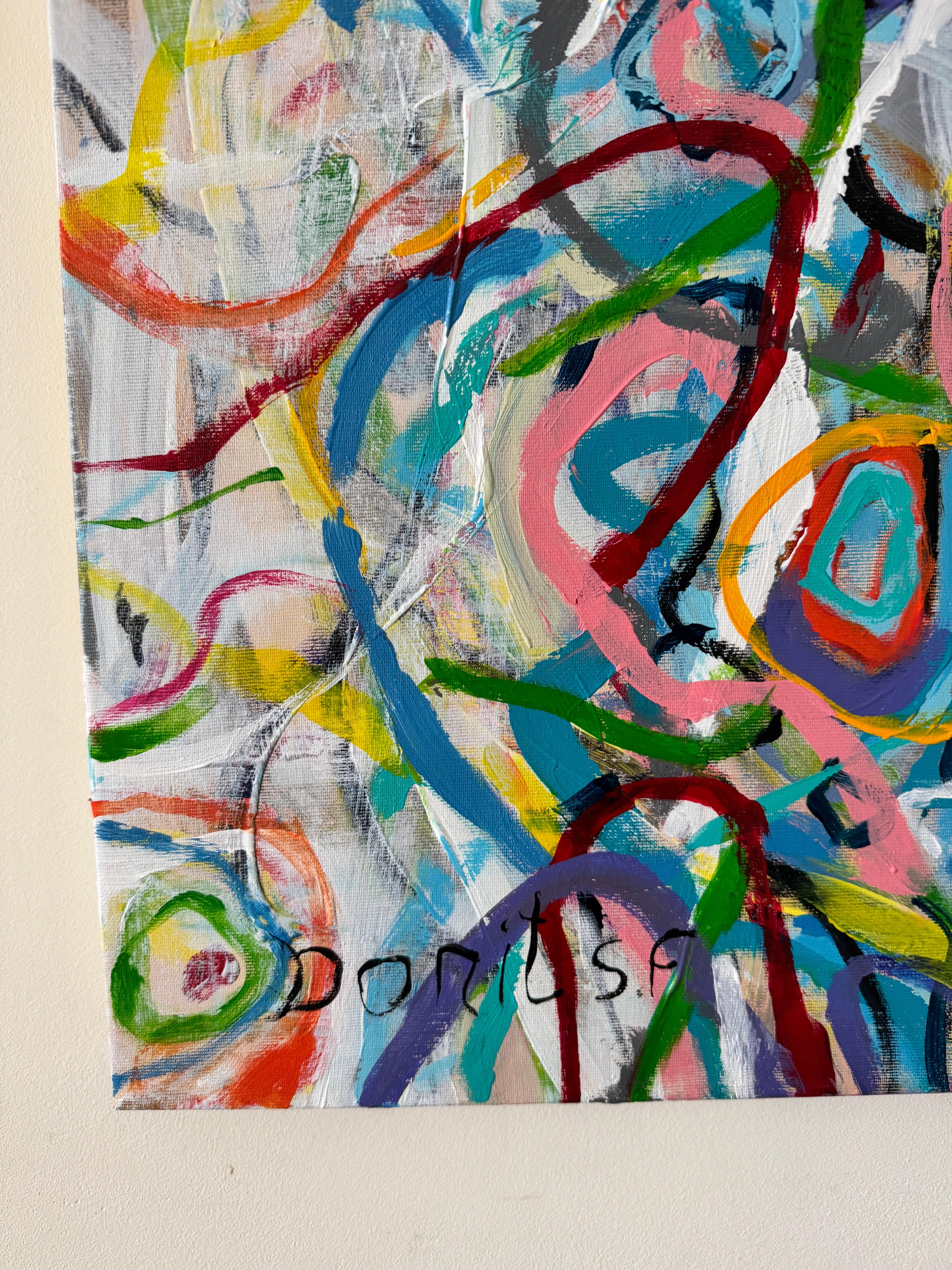 Tangle - abstract painting For Sale 2