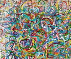 Tangle - abstract painting