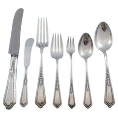 D'Orleans by Towle Sterling Silver Flatware Set for 8 Service 60 Pieces Dinner