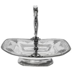 D'Orleans or Louis XIV Sterling Silver Basket, Patented by Towle Silversmith