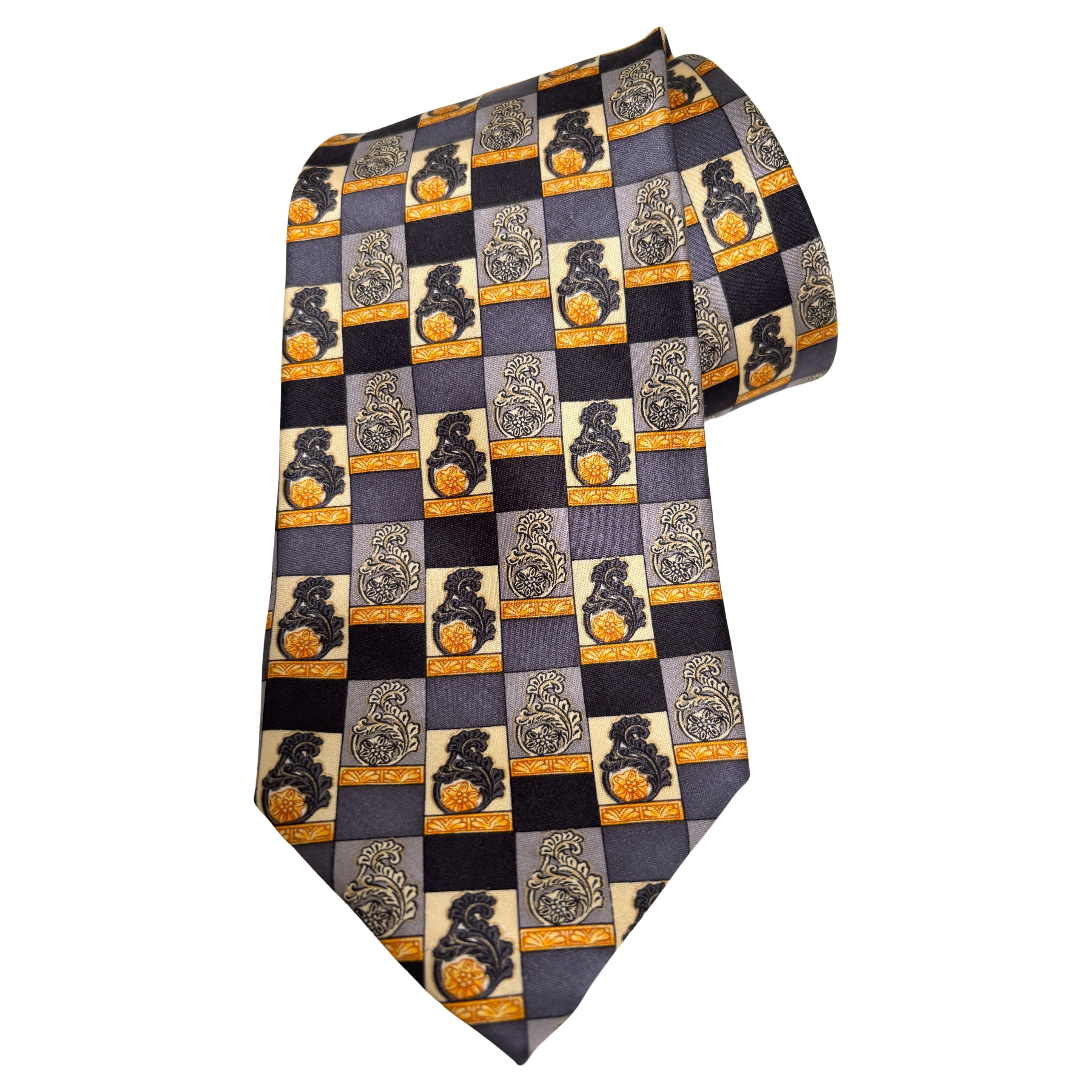 Dormeuil Men
s Luxury Silk Neck Tie Made in France