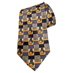 Dormeuil Men
s Luxury Silk Neck Tie Made in France