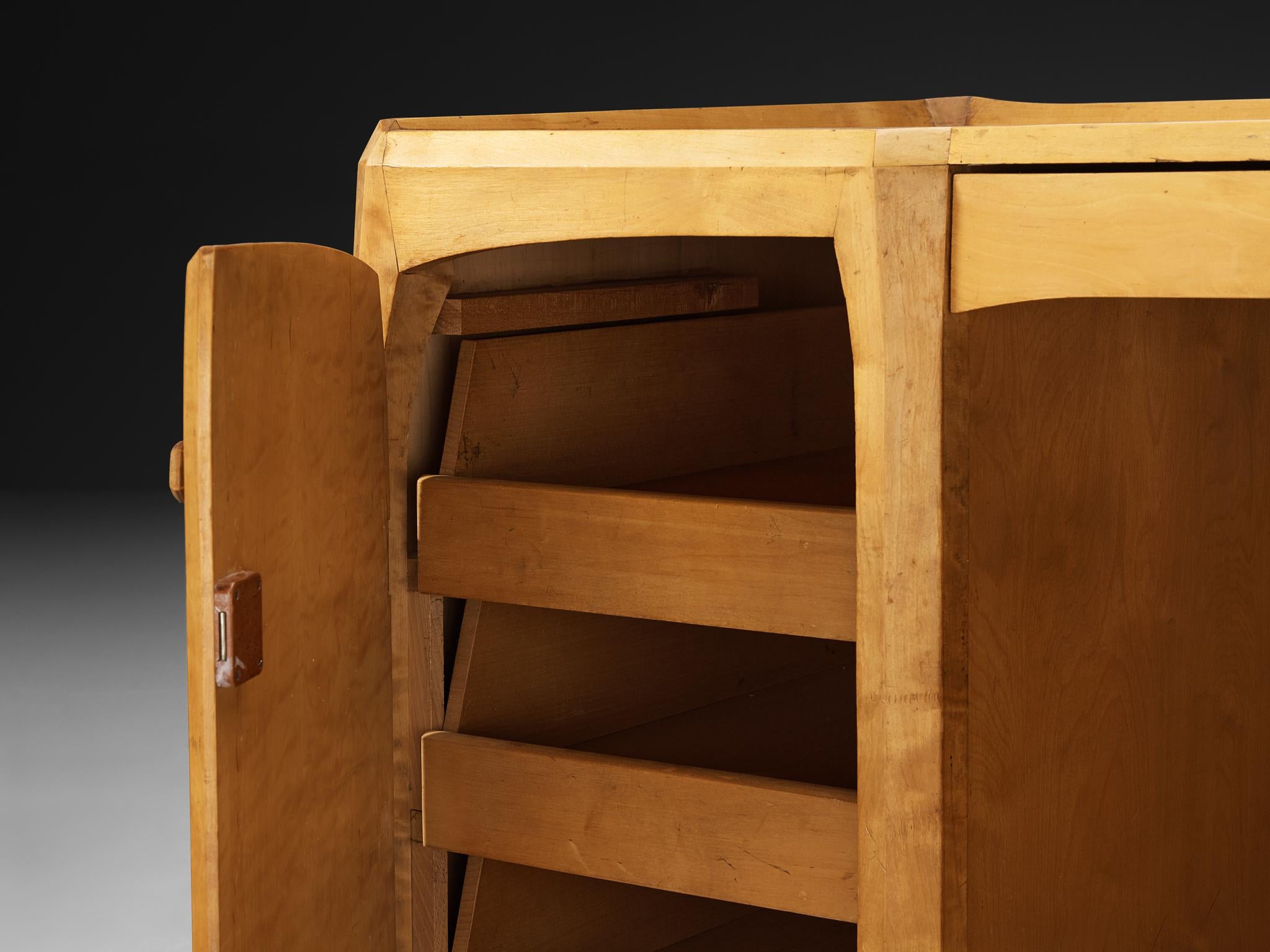 Dornach School Anthroposophical Desk in Birch, circa 1930 For Sale 4