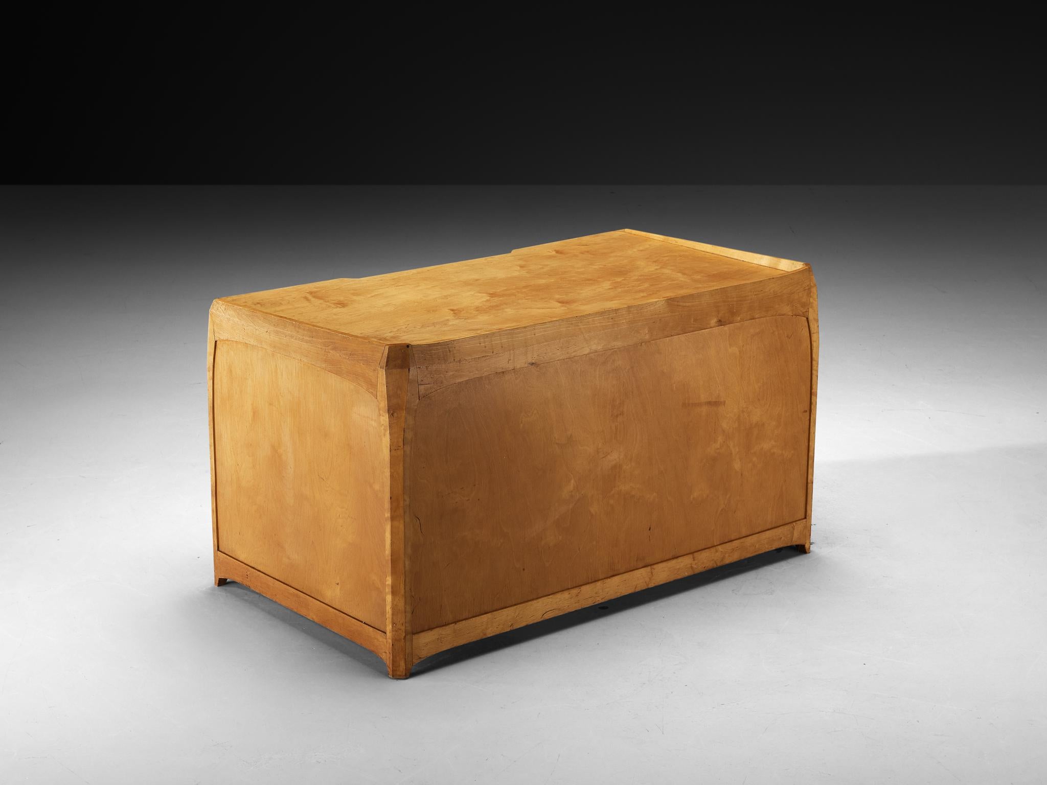 Dornach School Anthroposophical Desk in Birch, circa 1930 For Sale 6