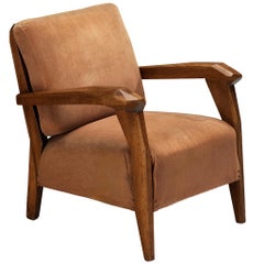 Dornach School Anthroposophical Lounge Chair in Walnut