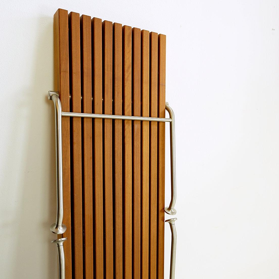 Dornbracht interior wooden slatted bench - Belgium 7