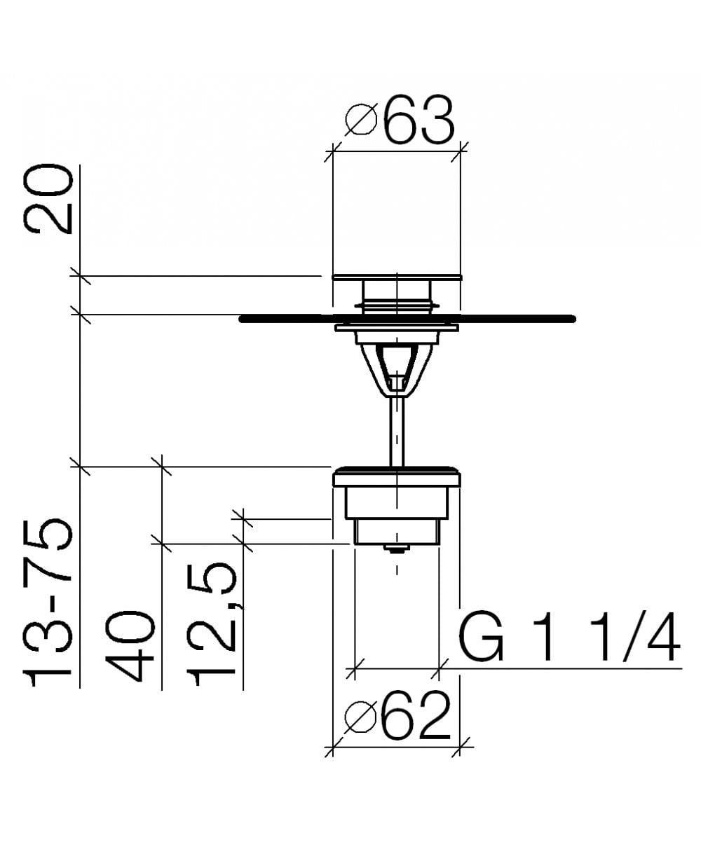 Dornbracht x Swarovski Color Crystal Lavatory Faucet, Deck Mounted, Glass, Steel 1