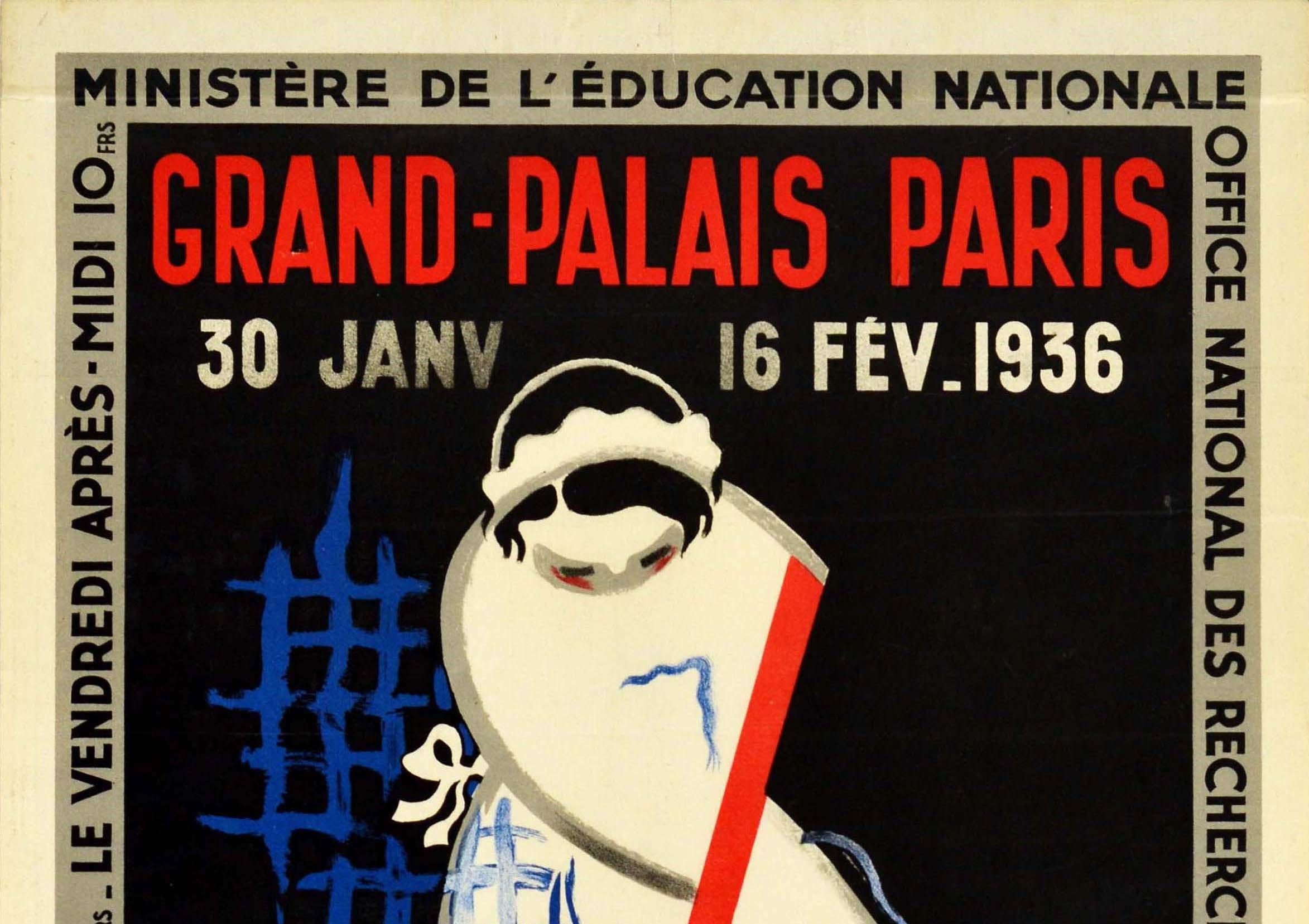 Original Vintage Poster Salon Des Arts Menagers Paris Household Show Furniture - Print by D'Ornellas