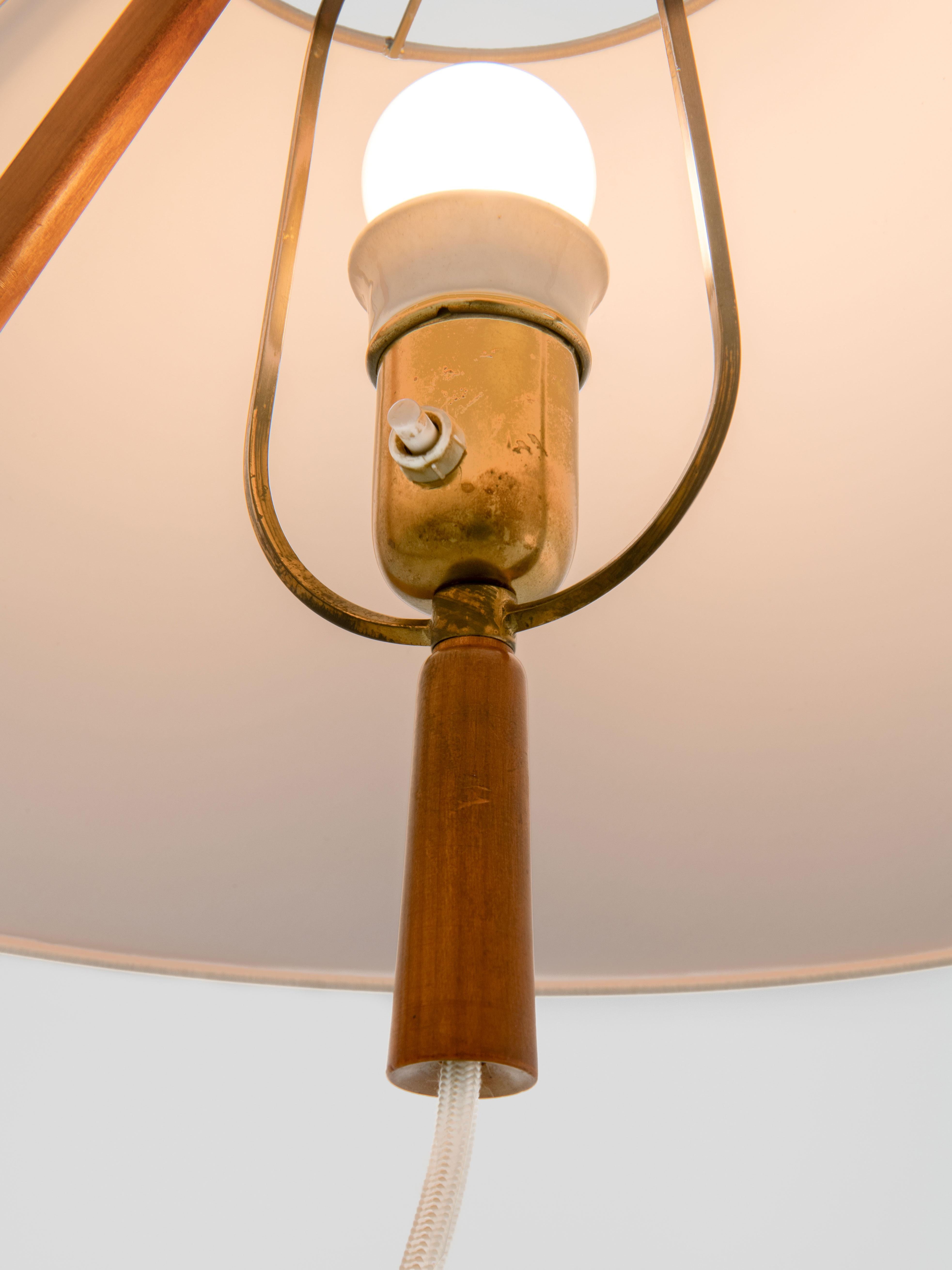 20th Century Dornstab Floor Lamp - Model 2076 - J.T. Kalmar & A. Pöll