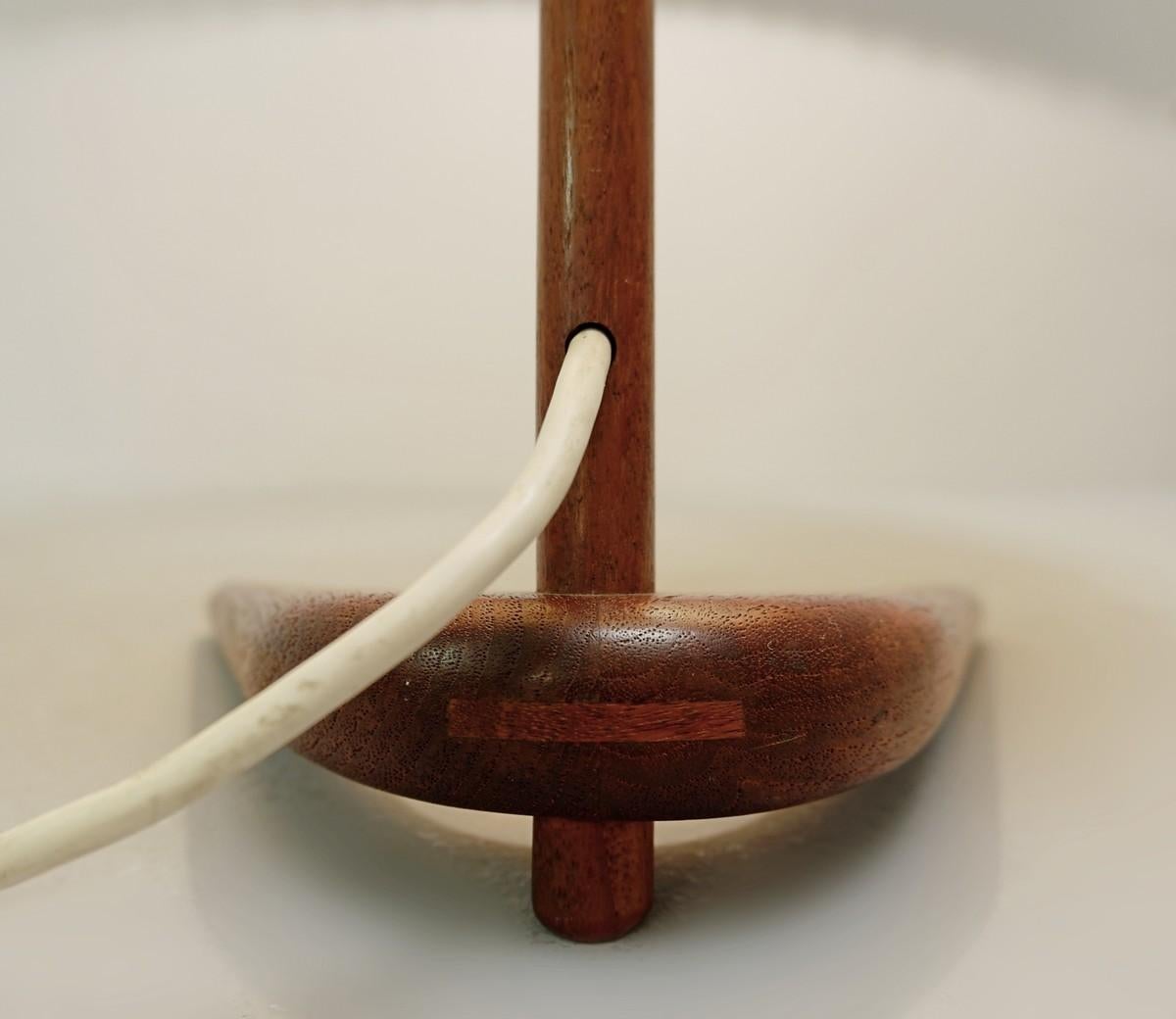 'Dornstab' Table Lamps by J.T. Kalmar for Kalmar Werkstatten, a Pair Available 2