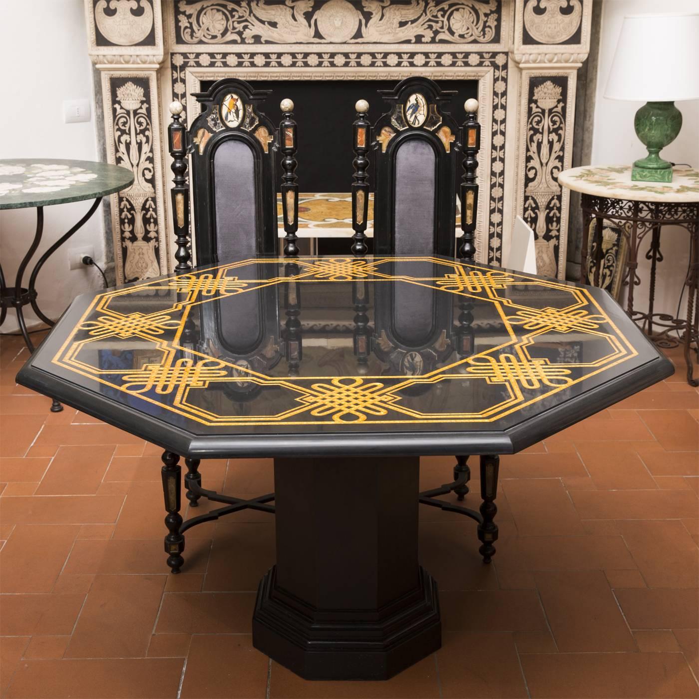 Italian D'Oro Slate Table