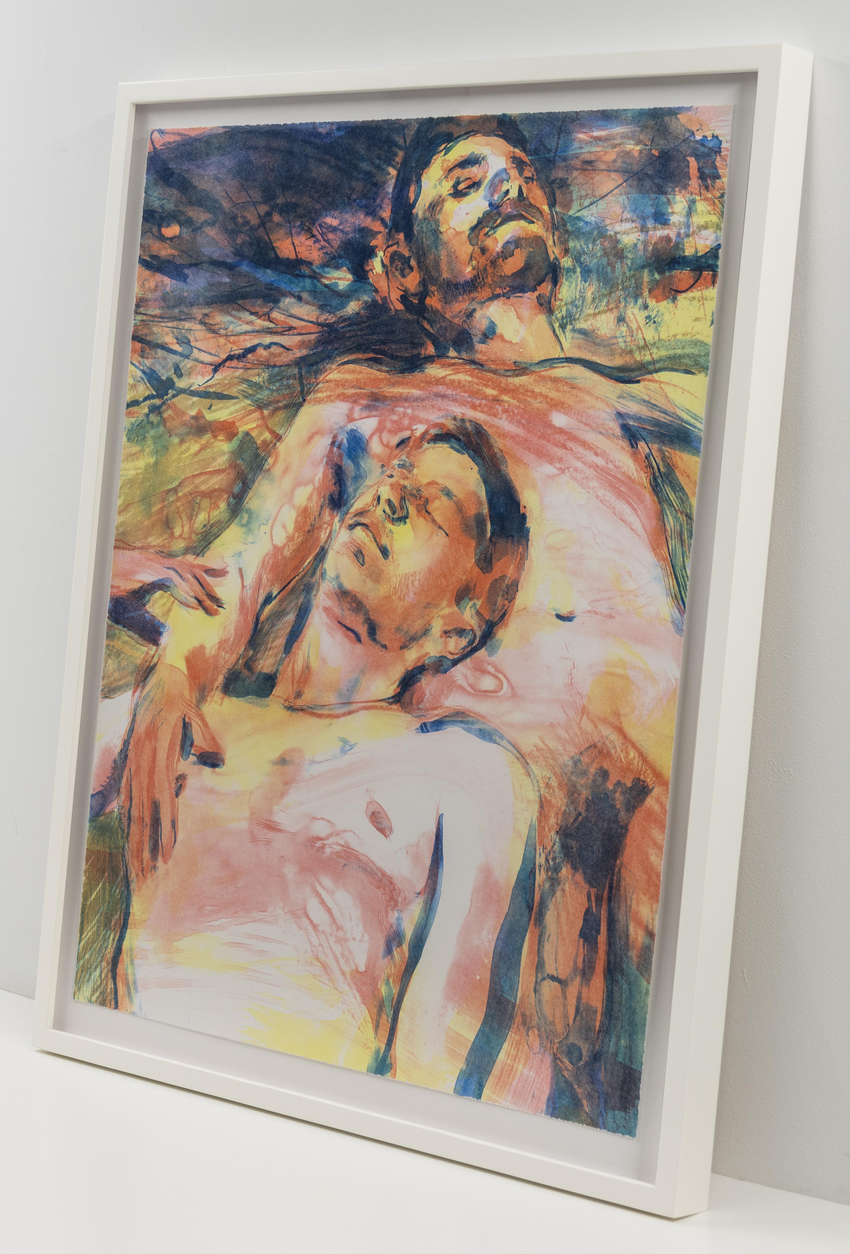Brice e Robert, una stampa di pittura figurativa queer contemporanea di Doron Langberg.

Brice e Robert The
2020

Firmato, numerato e datato

Stampa litografica a cinque colori su Somerset Velvet White (Edizione di 75)

29,9 x 23,6