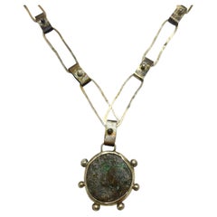 DOROTA LASAK Collier de pièces anciennes en argent sterling